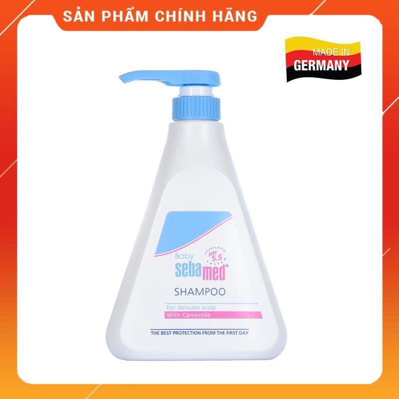 Dầu Gội Sebamed Không Cay Mắt Trẻ Em Children's Shampoo pH5.5 (500ml)