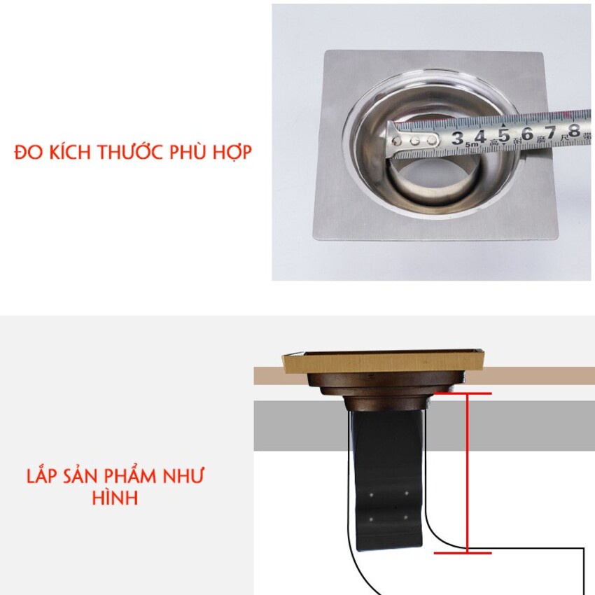 Ngăn mùi hôi cống bằng ống phễu silicon tiện dụng siêu bền ngăn chặn chuột gián bò vào vệ sinh sạch sẽ SIGO