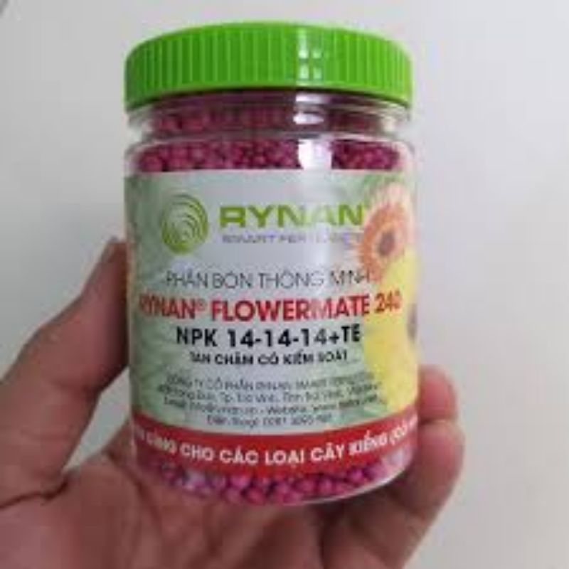 Phân tan chậm có kiểm soát Rynan 240 chuyên dùng cho giai đoạn ra hoa