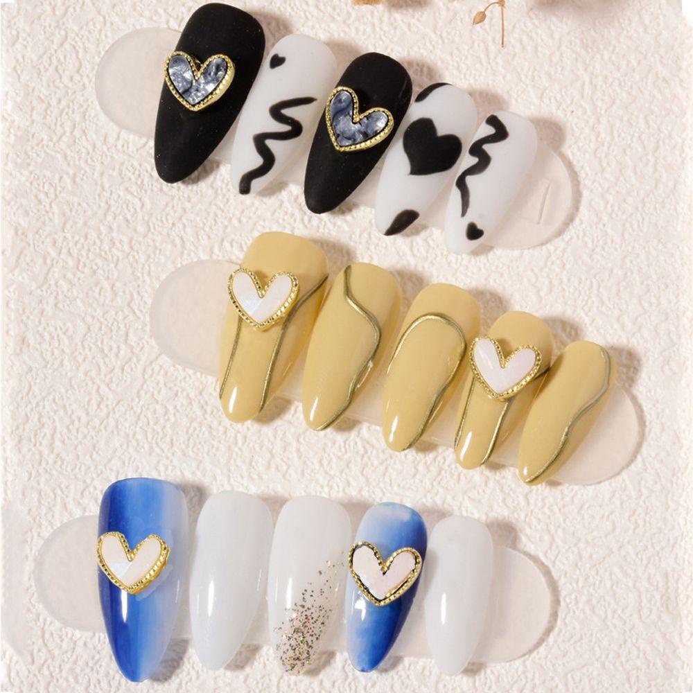 Bộ Phụ Kiện Trang Trí Móng Tay 3D Bằng Hợp Kim Sang Trọng