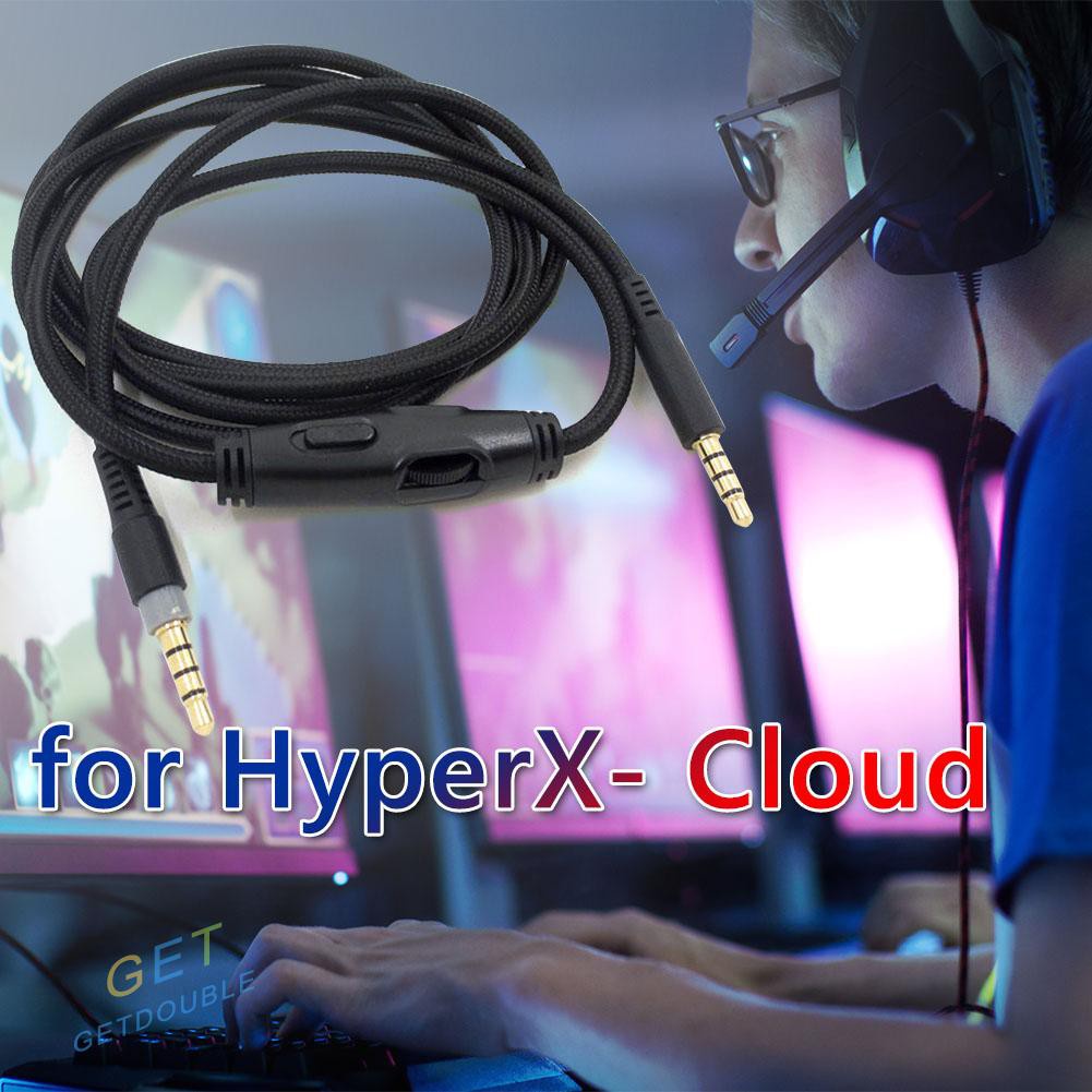 Dây Cáp Âm Thanh Thay Thế Cho Tai Nghe Hyperx Cloud / Cloud Alpha