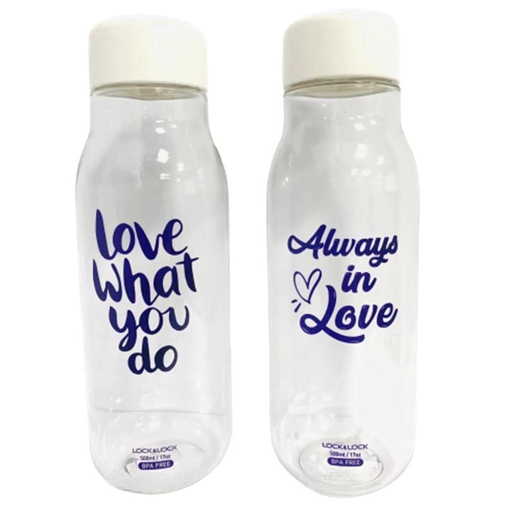 [HC GIFT] Bình nước Lock&amp;Lock Love What You Do 500ml