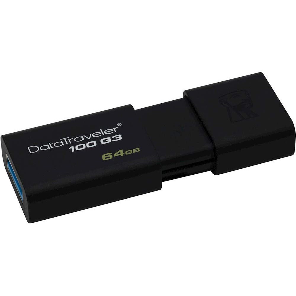 USB Kingston DT100G3 64GB - Hãng phân phối chính thức