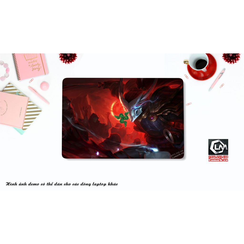 Tấm dán skin laptop mặt lưng và bàn phím