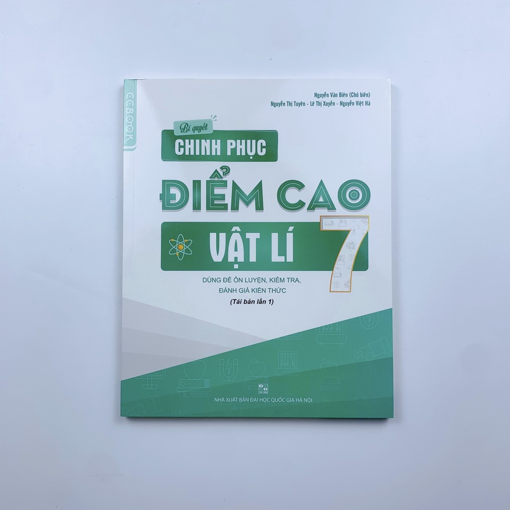 Sách Bí quyết chinh phục điểm cao Vật lí 7