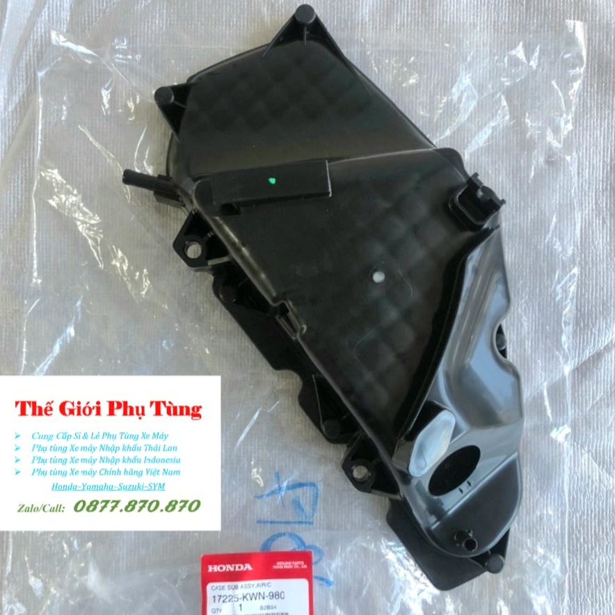 Đế - hộp lọc gió pô e Vario - Click - AB 125 Zin honda thái lan - 17225-KWN-980