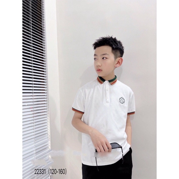Áo polo bé trai cho bé 4/5 đến 12/13 y hàng QCcc chuẩn đẹp