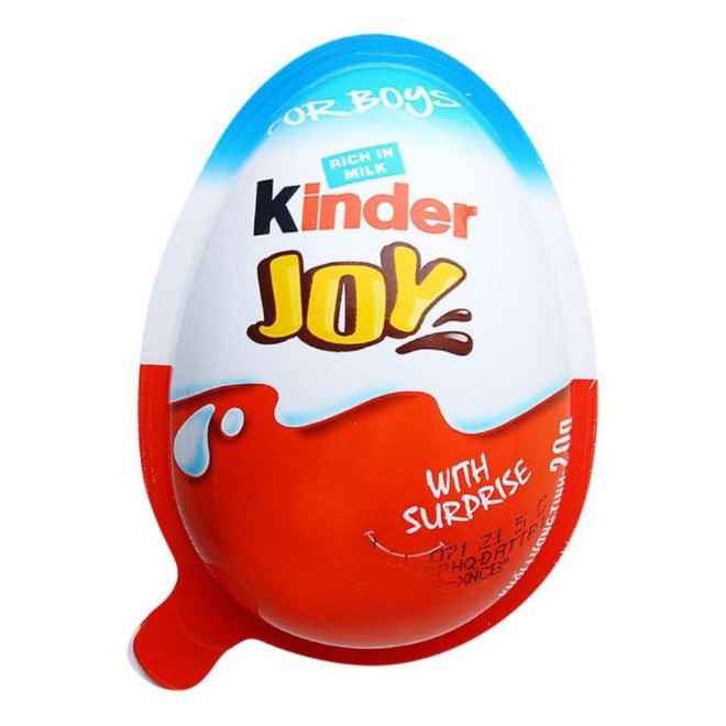 Kẹo trứng Kinder joy Ấn Độ có kèm đồ chơi cho bé trai và bé gái