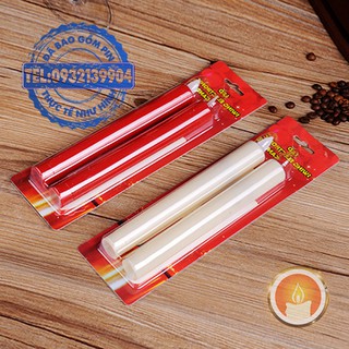Nến cây điện tử tim lắc [LẮP SẴN PIN]