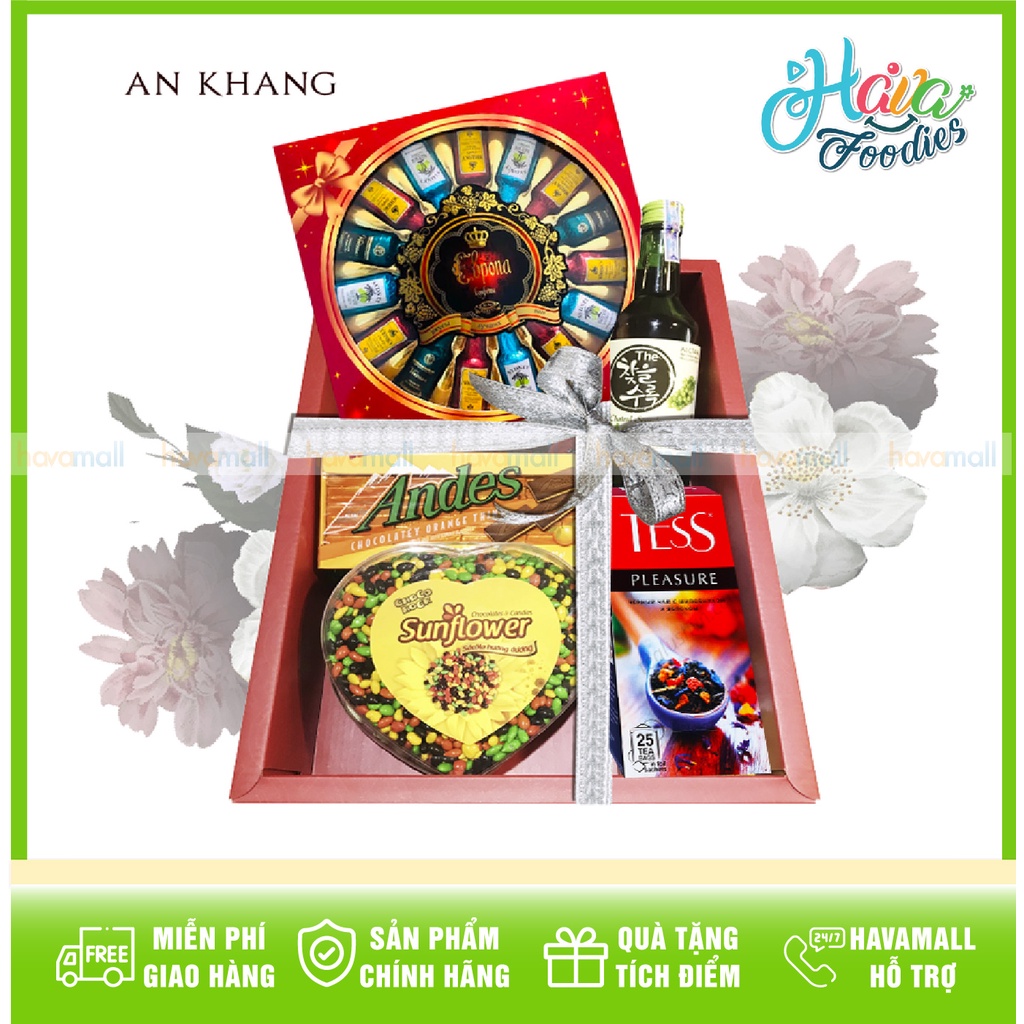 [HÀNG CHÍNH HÃNG] Set Quà Tết AN KHANG – Hộp 5 Sản Phẩm