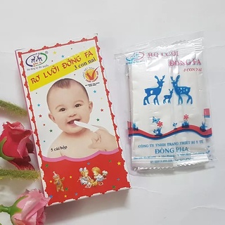 Gạc Rơ Lưỡi Cho Bé Đông Pha Vệ Sinh Răng Miệng