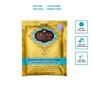 Mặt Nạ Ủ Tóc Hask Argan Oil Dưỡng Chất Phục Hồi Tóc 50g - Hàng Úc
