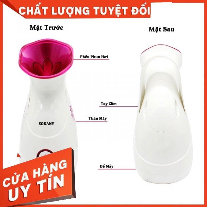 [HÀNG LOẠI 1 - GIÁ SẬP SÀN] Máy Xông Hơi Làm Đẹp Da Mặt Tại Nhà Sokany Chính Hãng