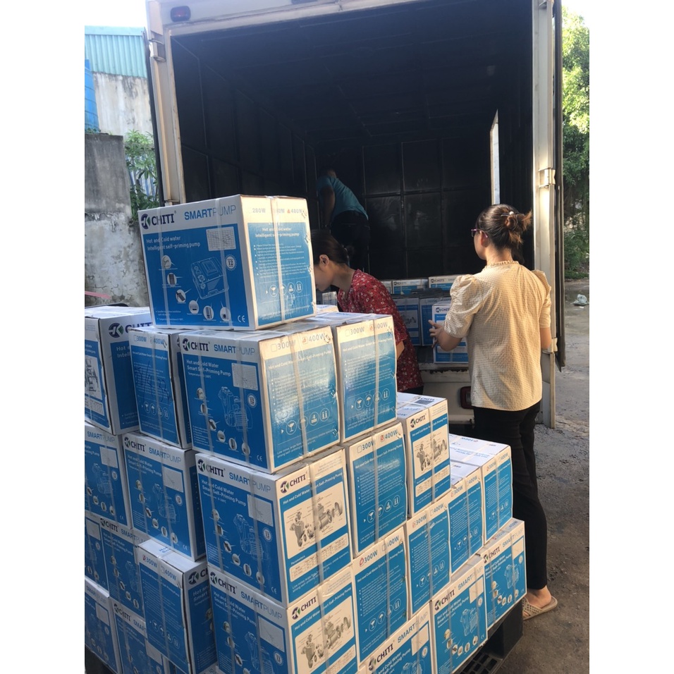 Máy bơm nước tăng áp thông minh chuyên dùng tăng áp tổng các thiết bị trong nhà 128W-800w, CHITI