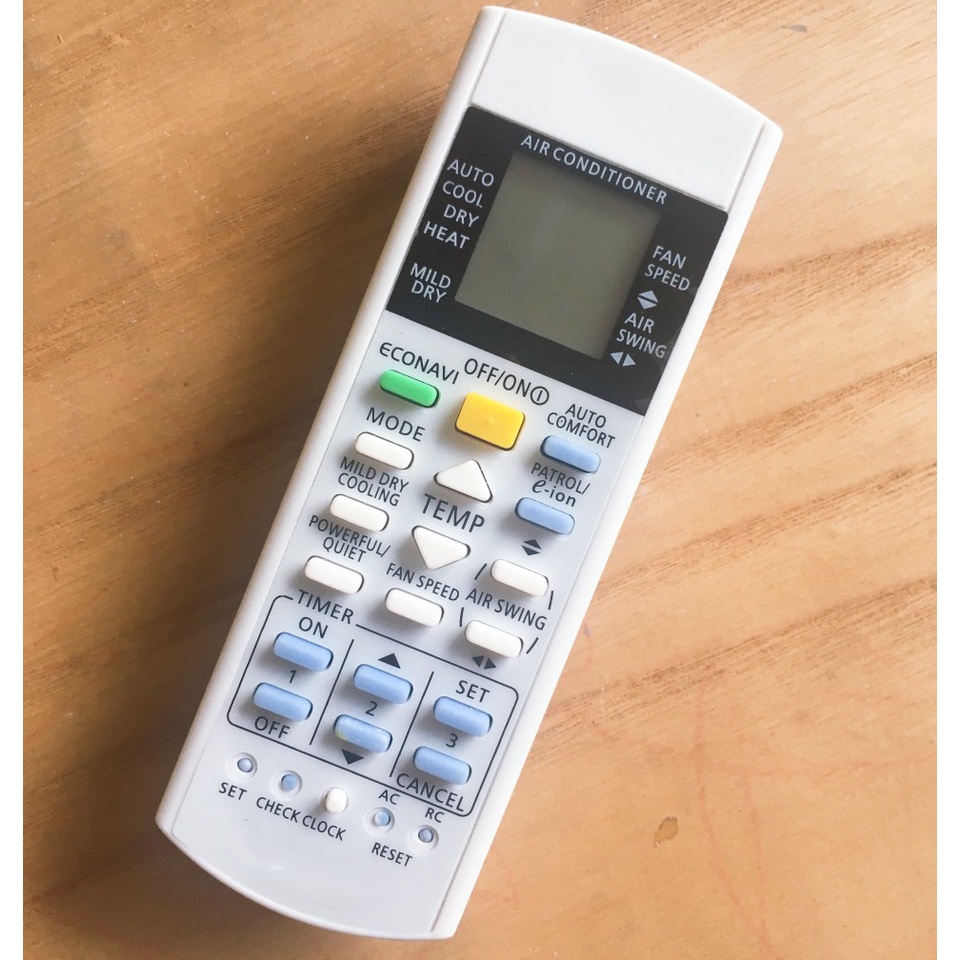 Remote máy lạnh Panasonic đa năng [TẶNG PIN] Điều khiển điều hòa Panasonic đa năng