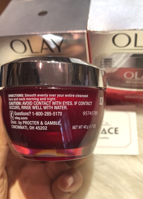 Kem Dưỡng Da Chống Lão Hóa Olay Regenerist Micro-Sculpting Cream (48g)của Mỹ