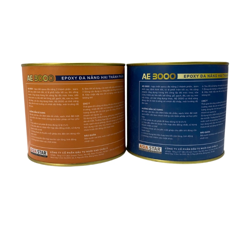 Keo Epoxy AE 3000 gắn đá tự nhiên- Chuyên sử dụng gắn đá mặt tiền chuyên nghiệp- Cặp keo 2 thành phần khối lượng 2smax29