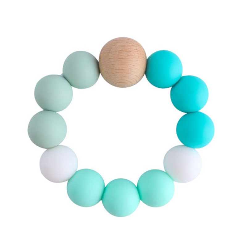 Đồ Chơi Vòng Silicone Tự Nhiên Cho Bé Mọc Răng