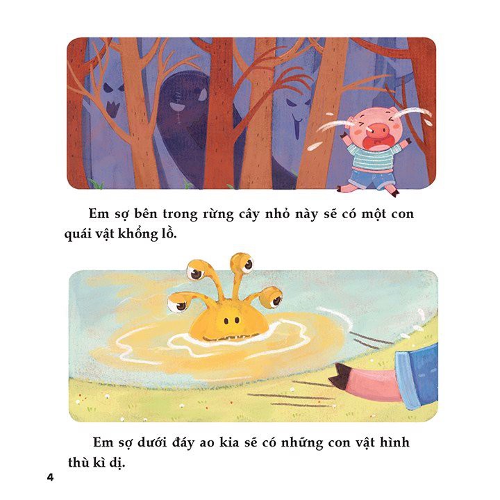Sách: Ngôi Nhà Nhỏ Ấm Áp - Chú Heo Bin Nhút Nhát (Yêu Thương Là khích Lệ)