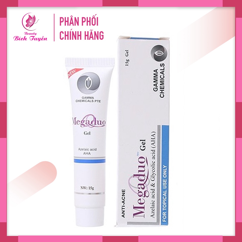 MEGADUO Gel ngừa mụn, mờ thâm Megaduo tuýp 15g Megaduo bản thường và Megaduo Plus 15g