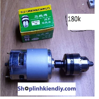 Bộ combo chế máy khoan cầm tay motor 775