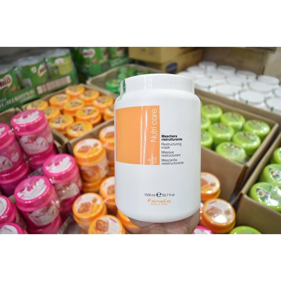 Mặt Nạ Ủ Tóc Fanola Nutri Care Restructuring Mask.