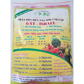 Phân NPK cao cấp GATIT 15-5-35 gói 1kg