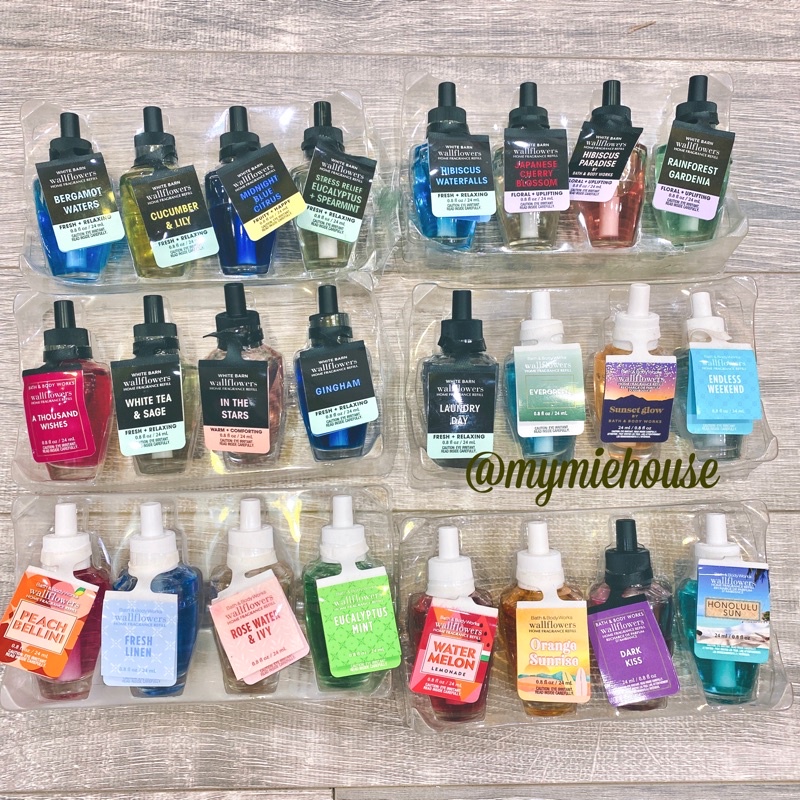 Tinh dầu thơm phòng Bath And Body Works đủ mùi