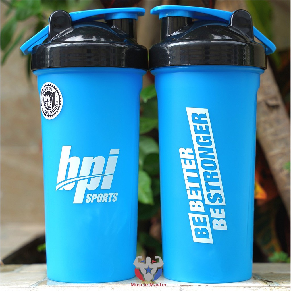 Bình Shaker BPI Đủ Màu 400ml - 700ml - 2,2l