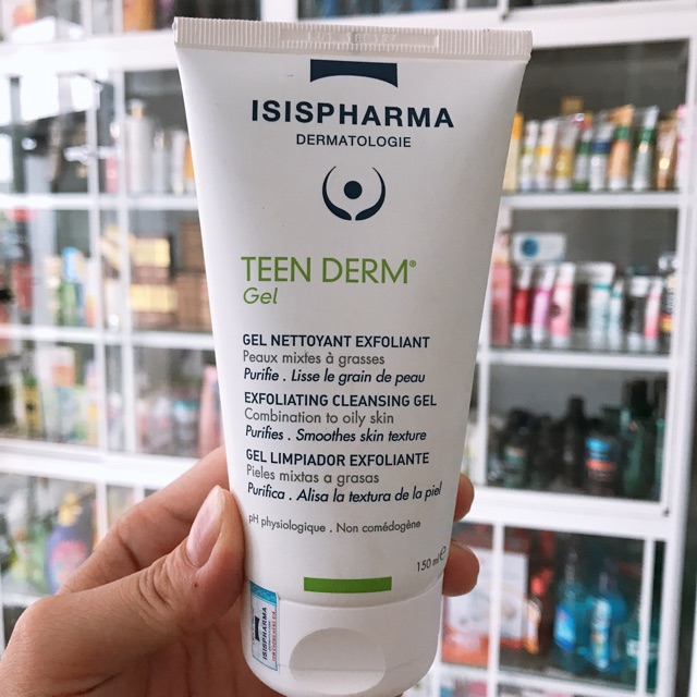 Sữa rửa mặt TEEN DERM Gel ( ISIS PHARMA )