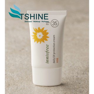 Kem Chống Nắng Innisfree Daily UV Protection Cream Mild SPF35 PA++ cho da nhờn