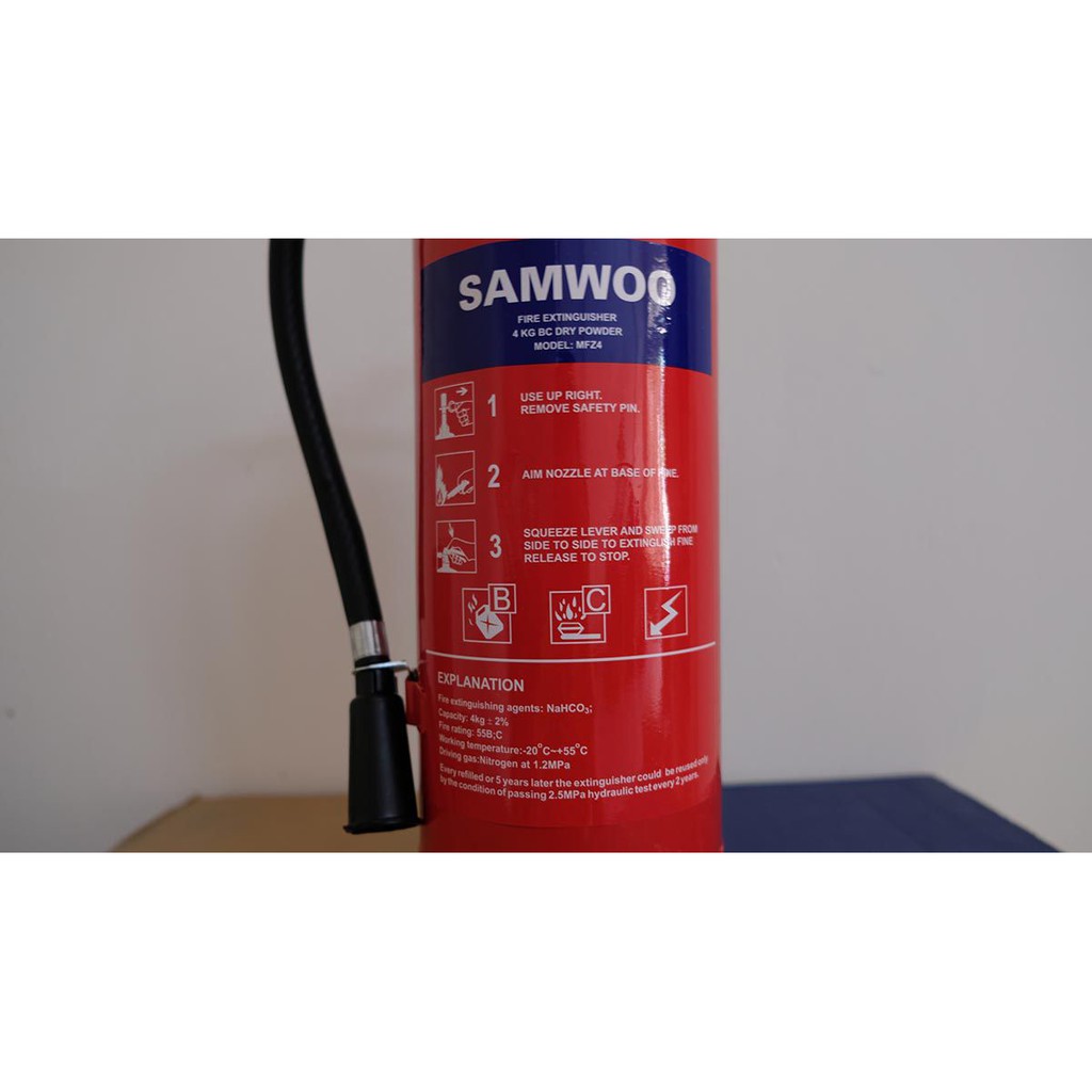Bình bột chữa cháy MFZL-ABC-SANWOO