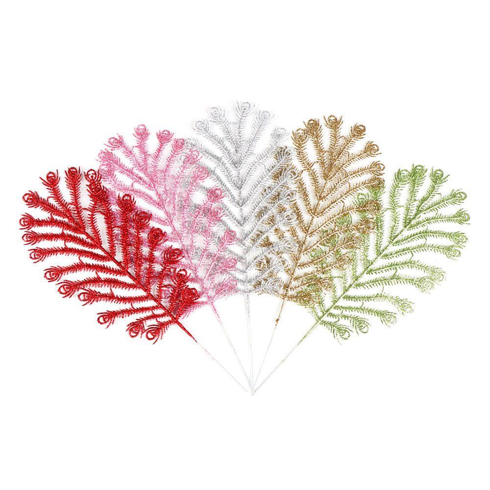 Hoa Lá Tre Nhân Tạo Nhiều Hình Dạng Dùng Trang Trí Giáng Sinh