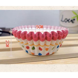 BỘ GIẤY LÓT CUPCAKE MỀM MINI 30 100C