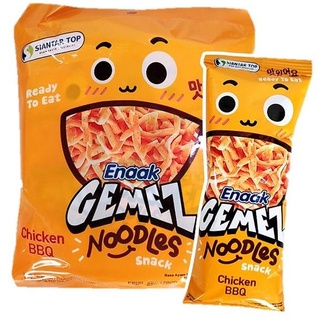 Snack Enaak Gemez BBQ Vị Gà Túi 60 Gr 3 Gòi Nhỏ