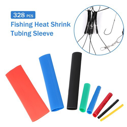 Bộ 328 ống gen co nhiệt nhiều màu các kích cỡ khác nhau