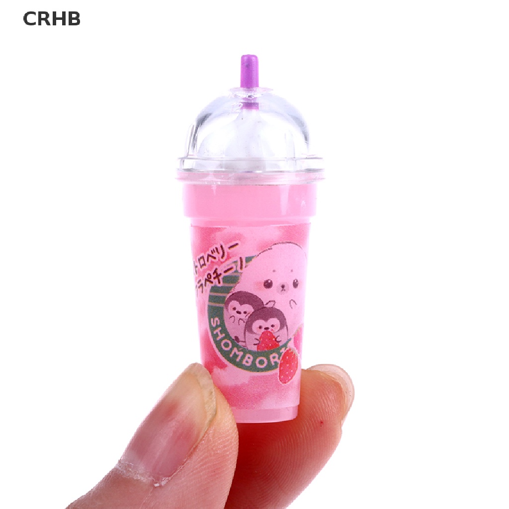 Set 1 / 4 Mô Hình Chai Kem / Nước Ép Trang Trí Nhà Búp Bê 1: 12 Mới