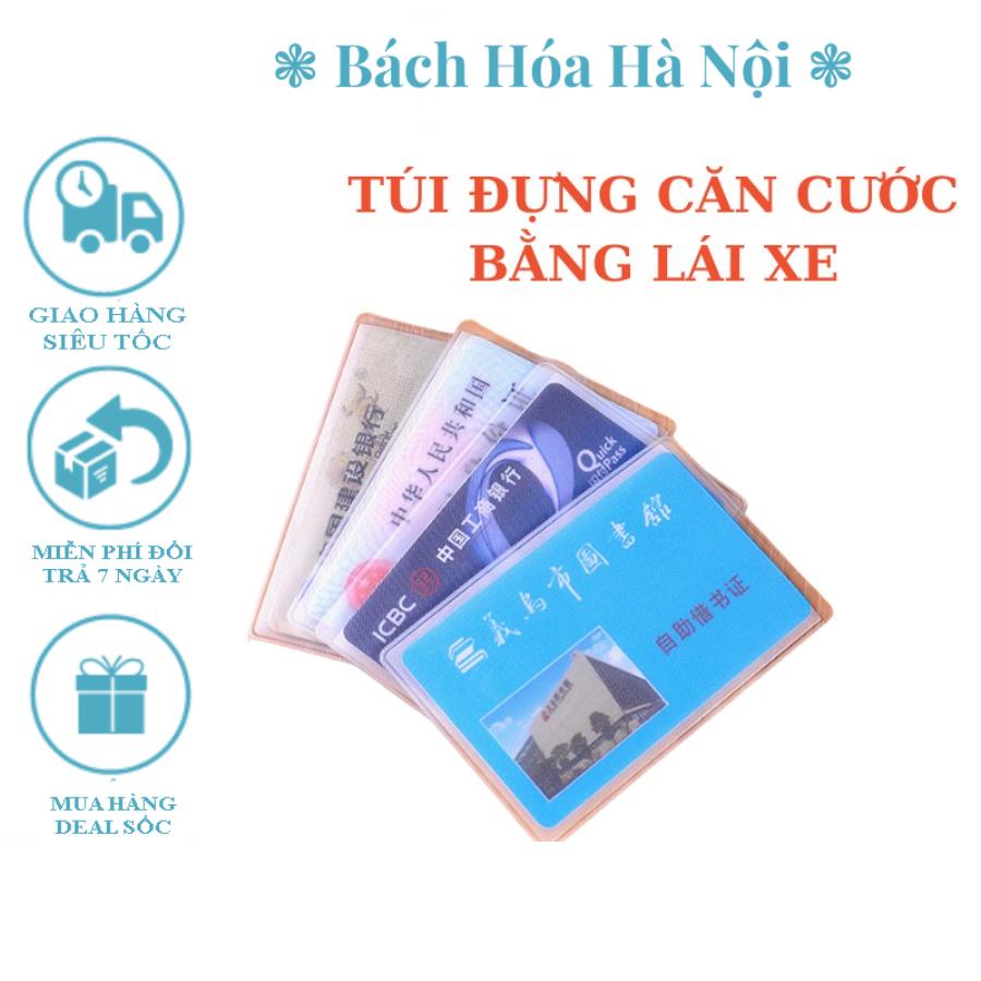 Túi Đựng Căn Cước Công Dân Chứng Minh Thư Thẻ ATM Card Visit Bằng Lái Xe