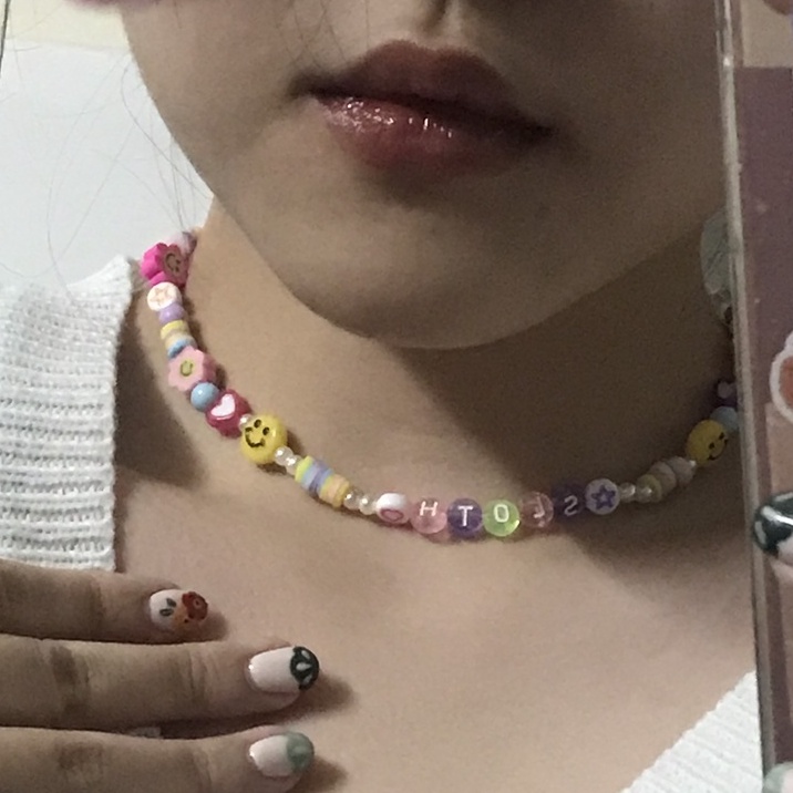 Vòng cổ hạt cườm nhiều màu| Handmade | Beaded necklace