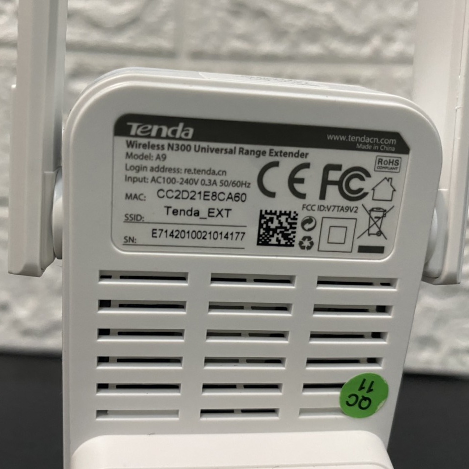 Bộ Kích Sóng Wifi Repeater 300Mbps Tenda A9 | Cục kích wifi hàng chính hãng | Bảo hàng 12 tháng