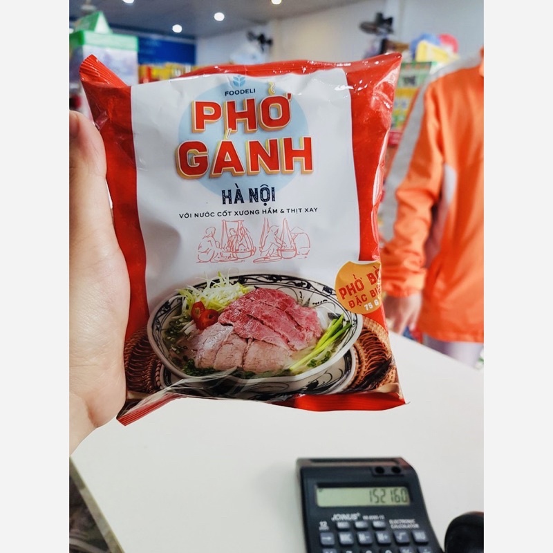 Phở Gánh Hà Nội- Phở Bò/Gà - Phở Bò Sốt Vang Đặc Biệt (Gói 75g).