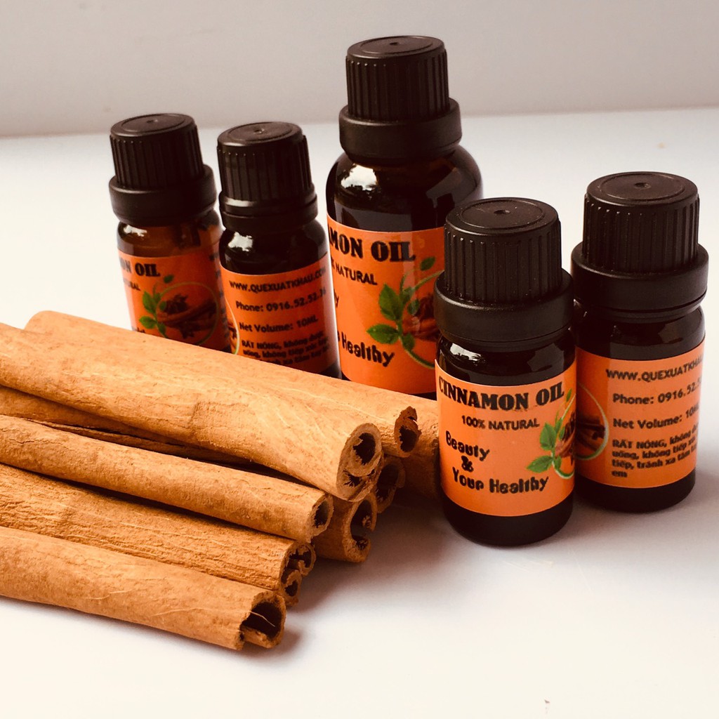 Tinh dầu QUẾ nguyên chất xuất khẩu 30ml (Cinnamon oil)