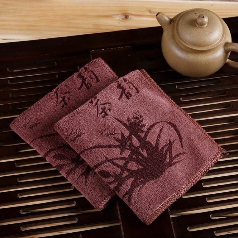 Khăn Lau Bàn Trà,Ấm Chén,Trà Cụ Siêu Thấm Hút