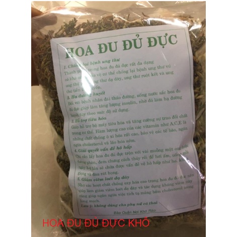 Hoa đu đủ đực khô