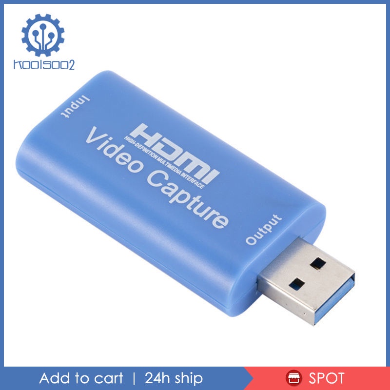 Thẻ Chuyển Đổi HDMI Sang USB HD Koolsoo2 Dùng Để Phát Trực Tiếp / Phát Trực Tiếp
