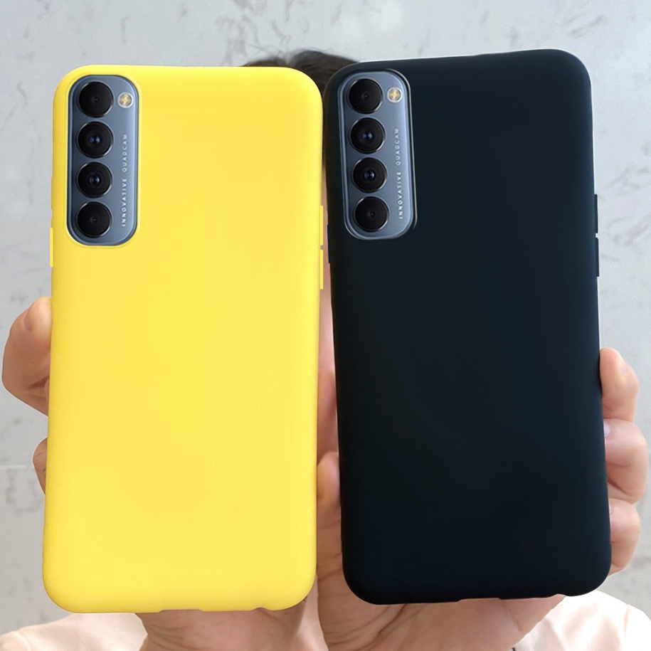 Ốp điện thoại mềm trơn màu cho Oppo Reno 4 Pro Reno4 Reno 4 Pro 2020 Cph2109