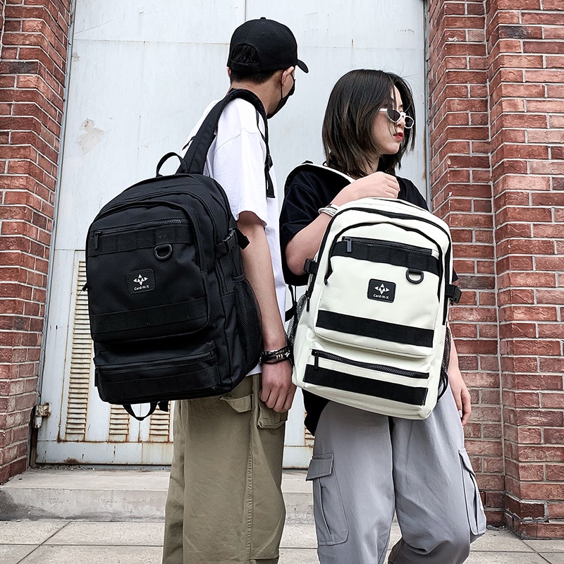 Balo nam nữ đi học cao cấp ZIME chất liệu chống nước phong cách thời trang du lịch đựng laptop