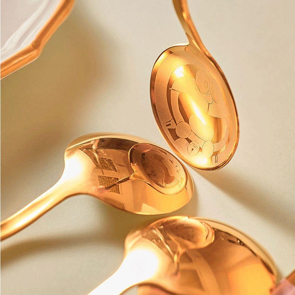 Muỗng Cà Phê Bằng Thép Không Gỉ Hình Mèo Đáng Yêu