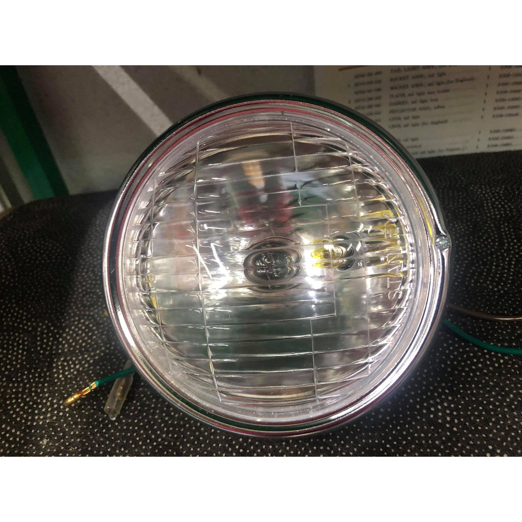 Cub 81-86: bộ chóa kính vòng xi cho xe honda dame+cub 78-79-81-86- có đèn sương mù