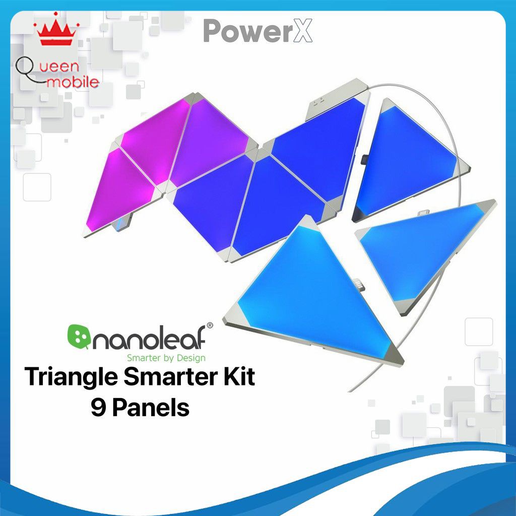 Đèn thông minh Nanoleaf Shapes Triangle - Smarter Kit (9 pieces)